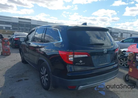 2019 Honda Pilot Ex-L из США, поврежденный, VIN 5FNYF5H57KB023133